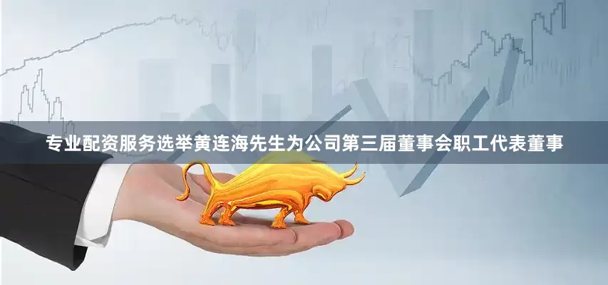 专业配资服务选举黄连海先生为公司第三届董事会职工代表董事